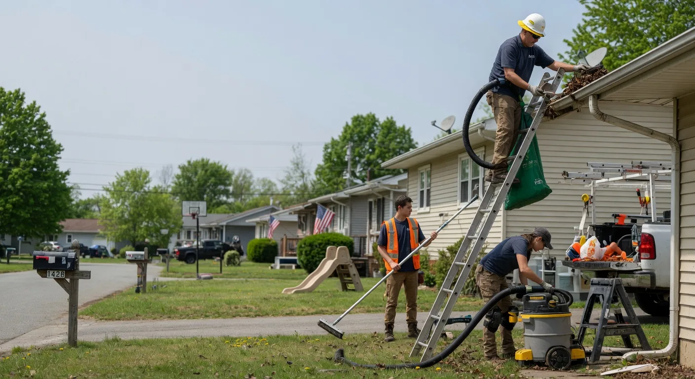 Gutter Installation in Fortville, IN near me